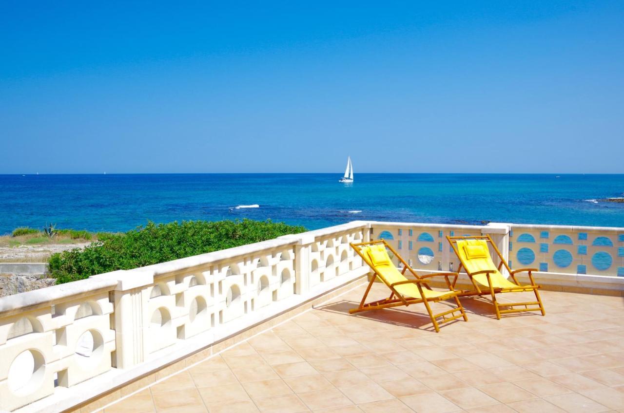 דירות וילאנובה די אוסטוני Terrazza Sul Mare מראה חיצוני תמונה